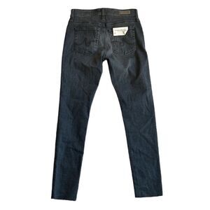 NWT AG Adriano Goldschmied Women’s Farrah Skinny Ankle Gray High Rise Jeans 27R